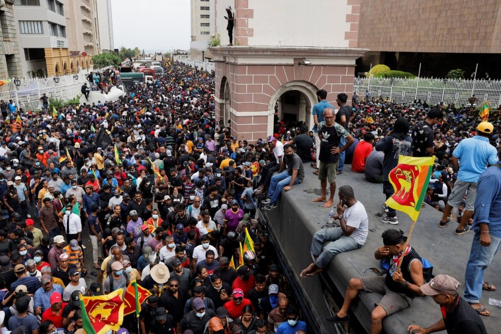 Sri Lanka, protest