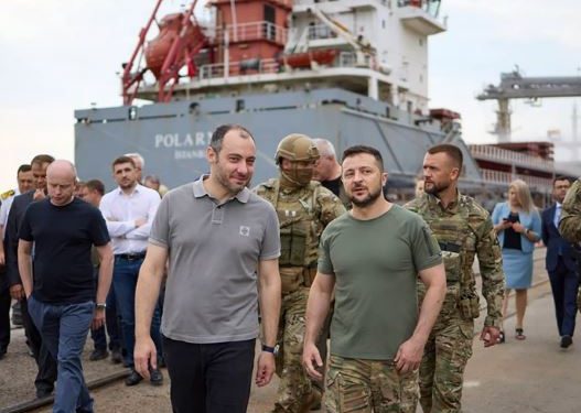 Ukrainian President Volodymyr Zelenskyy