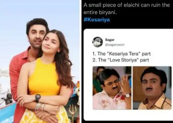 Ranbir-Alia's 'Kesariya' full version sparks a meme fest