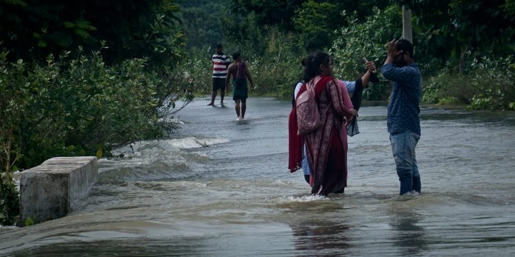 Mahanadi, flood, selfie, tourism