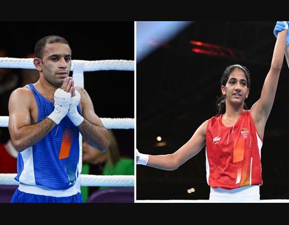 Commonwealth Games, Boxing, Amit Panghal, Nitu Ghanghas