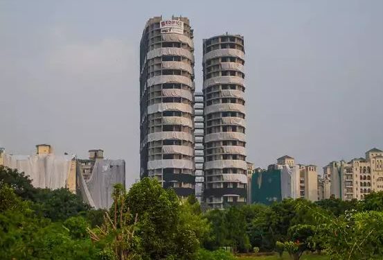 Noida twin towers all set to be demolished Sunday