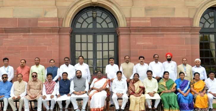 Odisha assembly delegation calls on President Murmu