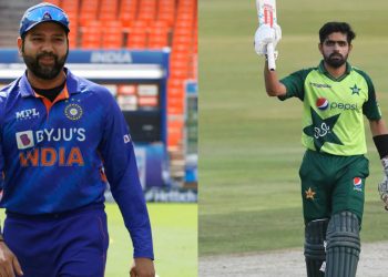 Rohit Sharma and Babar Azam