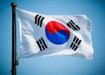 South Korea flag.