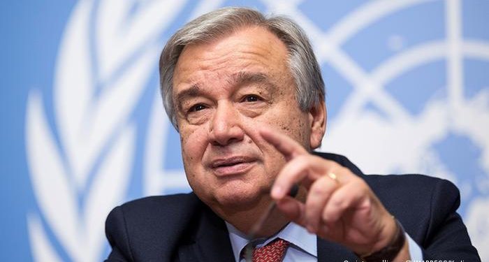 Antonio Guterres on UNSG report