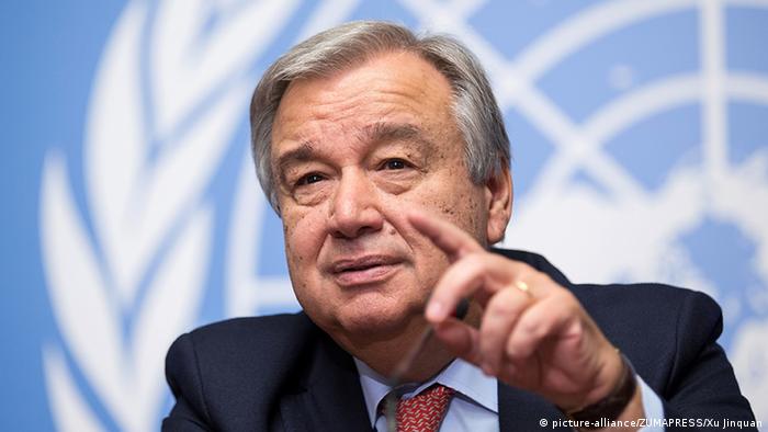 Antonio Guterres on UNSG report