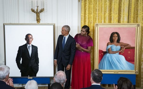 Barack, Michelle Obama unveil official portraits in White House