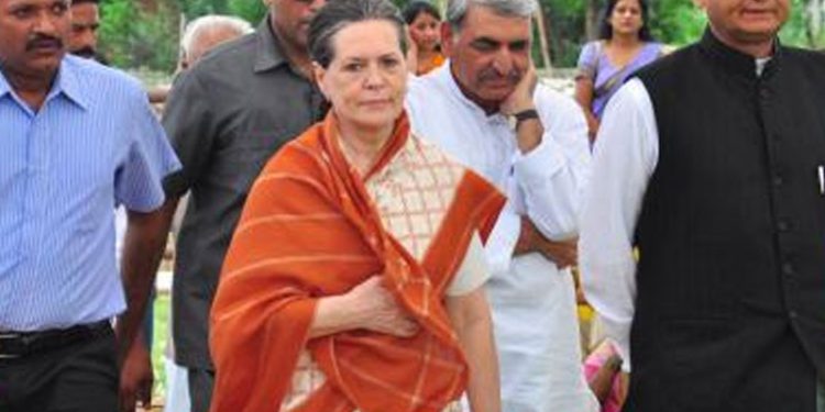Rajasthan CM Gehlot at Sonia Gandhi's residence