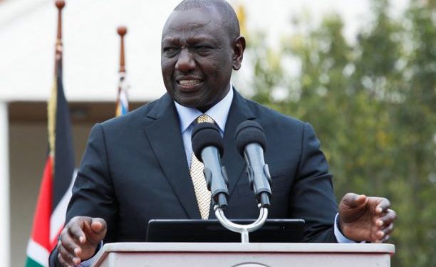 Kenyan President William Ruto