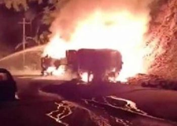 Mizoram: 4 dead, 18 injured as petrol tanker catches fire after accident