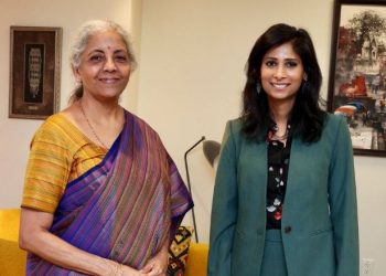 Nirmala Sitharaman has met IMF's Deputy Managing Director Gita Gopinath