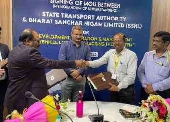 Odisha transport authority, MoU, BSNL, vehicle tracking, app