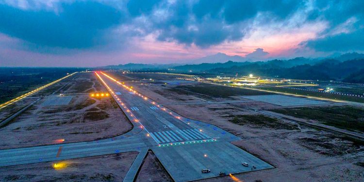 PM Modi inaugurates Arunachal's first greenfield airport