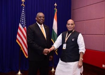 Rajnath Singh, Lloyd Austin, aircraft maintenance