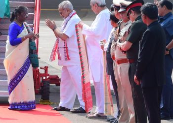 President Murmu arrives in Odisha on two-day visit