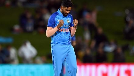 fast-bowler Mohammed Siraj