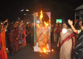 Droupadi Murmu, protest