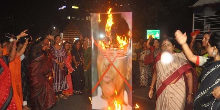 Droupadi Murmu, protest