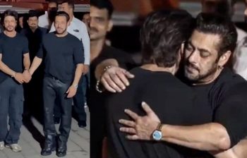 SRK hugs Salman on his 57th b'day, fans overwhelmed