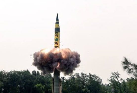 Agni 5, ballistic missile