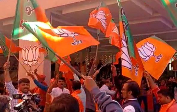 BJP in Gujarat; Congress posts worst performance as AAP plays spoilsport