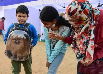 Last day of national level dog show organised by Odisha Kennel Club at Unit-VI playground in Bhubaneswar