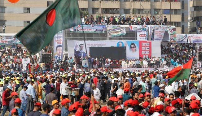Bangladesh's Opposition party holds massive anti-govt rally demanding resignation of PM Hasina Dhaka: Tens of thousands of supporters of Bangladesh's main Opposition party BNP Saturday held a “grand rally” in the capital here demanding Prime Minister Sheikh Hasina's resignation and fresh elections. Seven lawmakers of the Bangladesh Nationalist Party (BNP) announced their resignations to protest against the government led by Hasina. Dhaka's Golapbagh area, the venue of the rally, was under heavy security surveillance. The party activists chanted “Sheikh Hasina is a vote thief" as the party leaders addressed the rally eastern part of the capital Dhaka city. Residents of the capital, including office-goers, faced difficulties and many were seen waiting for public transport on the road since morning. Activists say the rally could attract 1 million people. The ruling Awami League activists also staged several pro-government processions. Seven BNP lawmakers announced their resignation at the rally. “We had joined the Parliament in line with the party's decision but now there is no difference between staying or quitting...We have already emailed our resignations (to parliament secretariat),” BNP lawmaker Rumin Farhana told the rally. She called the incumbent government an “autocratic” one and alleged it came to power by “rigging the polls", torturing the Opposition party leaders, carrying out forced disappearances, extra-judicial killings, and engaging in corruption. "I am resigning in protest (against the government activities),” Farhana said, adding that she and six other fellow BNP lawmakers would deliver their resignations by hand to the Speaker's office on Sunday. Police arrested several senior BNP leaders, including secretary general Mirza Fakhrul Islam Alamgir, and scores of activists under different charges ahead of the rally. “It is their fundamental right to stage rallies. . . We allowed them to stage it since it is not an illegal rally,” Dhaka Metropolitan Police (DMP) spokesman Harunur Rashid told reporters. Some 20,000 law enforcement personnel have been deployed at the venue to avert any untoward incident, he said. The BNP is demanding Prime Minister Hasina's resignation in favour of fresh elections under a caretaker government instead of ruling Awami League, fearing the polls to be rigged by her administration. Bangladesh will hold its next general election in 2024. "Our main demand is the resignation of Premier Sheikh Hasina and dissolution of Parliament and let a neutral caretaker government hold a free and credible election, which is not possible if the incumbent government stays in power," BNP spokesman Zahiruddin Swapan told PTI. The BNP boycotted the 2014 and 2018 elections, but under a special provision, it allowed several of its leaders to take part in the last elections. Seven of its leaders were elected to the 350-member parliament. On Wednesday, one person was killed and scores others wounded as police clashed with angry BNP activists in front of their central Naya Paltan office as they were preparing for the December 10 grand rally. In a pre-dawn move on Friday, plainclothesmen arrested Alamgir and another influential party leader Mirza Abbas. Police called the BNP's Naya Paltan office a "crime scene" after claiming to have found Molotov cocktails at the location. Fifteen western embassies issued a joint statement last week calling upon the country to allow free expression, peaceful assembly and fair elections. The White House on Friday urged Bangladesh authorities to fully investigate reports of violence against journalists and human rights activists and urged all parties to refrain from violence. Political analysts said the BNP has rallied significant support but the party was rudderless after its chairperson 77-year-old Khaleda Zia was convicted of two graft charges. A court in 2017 sentenced her to a 17-year jail term and she spent months in prison. Zia, a three-time premier, however, was allowed to stay at her home in Dhaka under a special government provision since the outbreak of the COVID-19 pandemic and debarred from joining any political activity. The BNP has elected her expatriate elder son Tarique Rahman, also a convict in several criminal and graft charges, as its acting chairman. He now stays in London and oversees the party activities from abroad. Several Bangladeshi courts have declared him a fugitive as he failed to appear in person to face the charges. "Despite the absence of the top leaders, the BNP showed its capacity to make its presence felt,” independent political analyst Mohiuddin Ahmed said. PTI Bangladesh, Sheikh Hasina