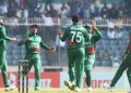 India bowled out for 186 after Shakib's 5/36 Mirpur: KL Rahul was an aberration in a disastrous batting display that saw India getting bowled out for 186 against a Bangladesh attack led admirably by Shakib Al Hasan (5/36) in the first ODI here Sunday. Rahul struck a fluent 73 off 70 balls on a day when the others struggled to get going and when the side was packed with all-rounders. Rahul hit five fours and four sixes. India's innings lasted 41.2 overs. Opting to field, Mustafizur Rahman started the proceedings with a maiden, before India skipper Rohit Sharma opened the visitors' boundary count by smashing Hasan Mahmud through the gap between point and cover. Shikhar Dhawan went down the ground and got his first boundary by sending the ball over cover. Bangladesh skipper Litton Das effected an early bowling change, bringing in off-spinner Mehidy Hasan Miraz into the attack in the fourth over, and he started on a tidy note before castling Dhawan for seven. The opener went for the reverse sweep but the ball bounced a bit more than usual, touched his wrist before going on to hit the stumps. Rohit struck the first six of the series when he pulled Mahmud over deep square leg after the medium pacer drifted the ball on his pads. The India skipper again found the deep square leg region but this time for a boundary as he employed the sweep shot against Miraz. Rohit then chose the off-side, cutting Mahmud along the ground for a boundary after being given plenty of width. It was then the turn of Virat Kohli to pick the deep square leg region as the former captain swept Miraz for a four. Litton made another bowling change, summoning the seasoned Shakib, and again he was instantly rewarded thanks to a brilliant delivery by the star all-rounder. Having got a start, Rohit (27 off 31 balls) went for the turn but the ball didn't, and instead, went past the inside edge before disturbing the middle and leg stumps. There was more joy in store for the hosts as, two balls later, the left-arm spinner sent back Kohli (9) after Litton pulled off an incredible catch at cover after diving full length to his right, leaving Kohli stunned and the crowd at the Shere Bangla National Stadium elated. At 49 for three in the 11th over, India needed a partnership. KL Rahul joined Shreyas Iyer (24) in the middle but the latter was dismissed by Ebadot Hossain (4/47), who was rewarded for bowling to a plan that works best against Iyer -- short-pitched stuffs. With the small 43-run stand coming to an end, Washington Sundar (19) walked in and looked to help Rahul in building a partnership. However, the duo could add no more than 60 runs as, shortly after Rahul reached his half-century, Washington picked a fielder while trying to play the reverse sweep against Shakib. In the next over, Ebadot sent back Shahbaz Ahmed and Shakib then dismissed Shardul Thakur and Deepak Chahar to leave India tottering at 156 for eight. PTI India, Bangladesh, ODI