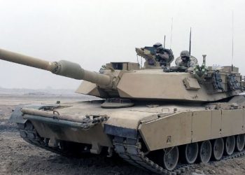 Abrams tanks