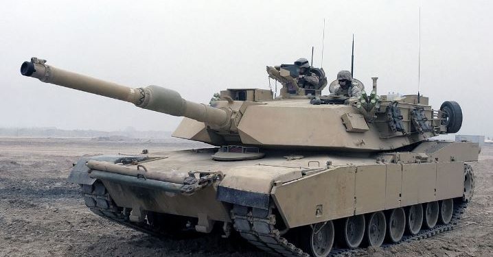 Abrams tanks