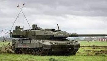 German made Leopard tanks