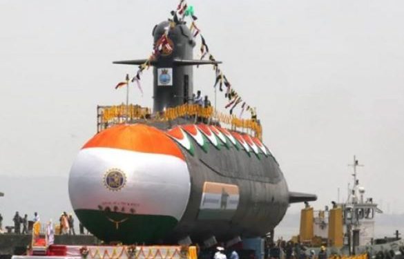 Indian Navy, Scorpene class, INS Vagir, submarine