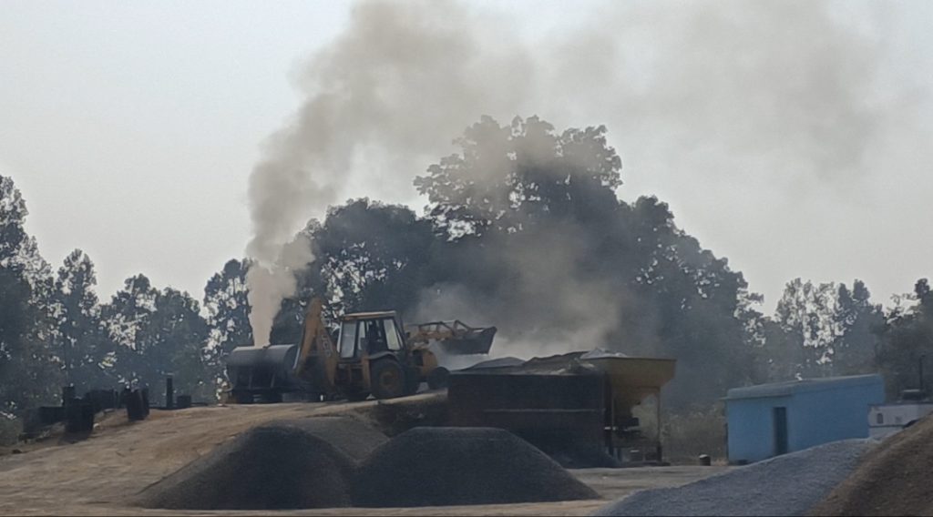 No action on polluting crusher, hot mix plant