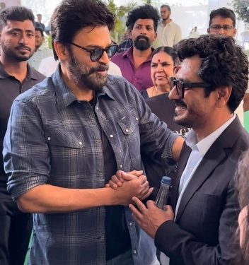 Nawaz with Venkatesh