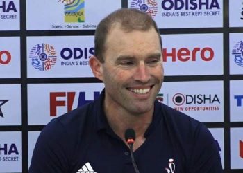 Coach Delmee in Press conference for Hockey World Cup 2023 in Bhubaneswar