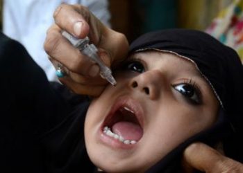 Polio eradication drive in Pakistan
