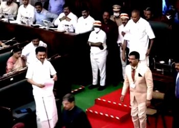 TN Governor walks out of Assembly after acrimonious scenes in House