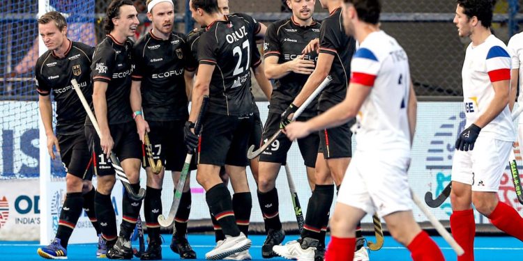 Hockey World Cup: Germany outplay France 5-1 to seal berth in quarterfinals.(Photo:The Hockey India)