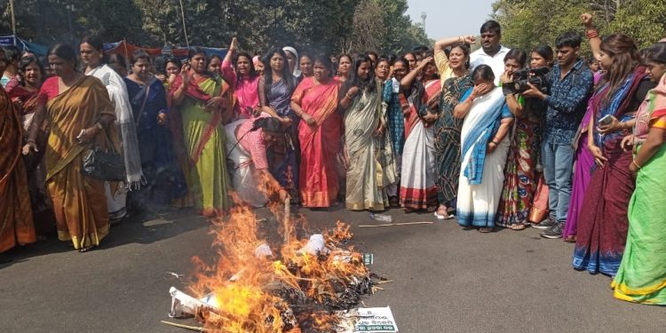 BJD-BJP protest