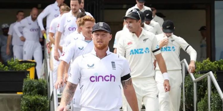 New Zealand beat England in Wellington Test (Image: TheBarmyArmy/Twitter)