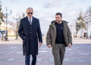 Biden meets Zelensky in Ukraine