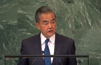 Chinese diplomat Wang Yi