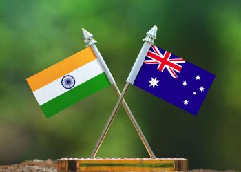 India Australia Flag