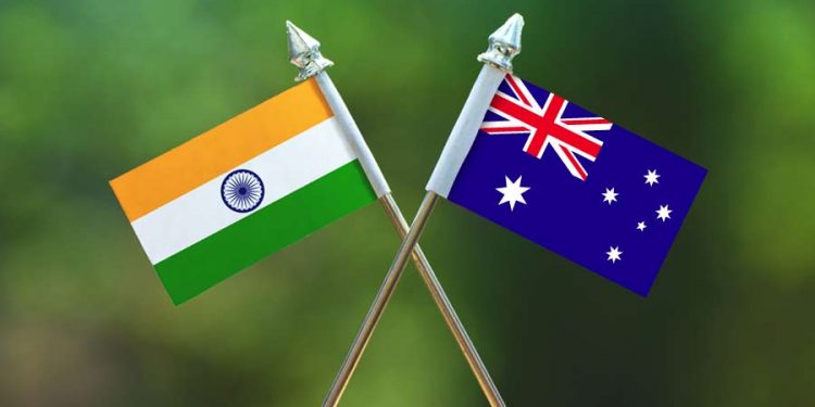 India Australia Flag