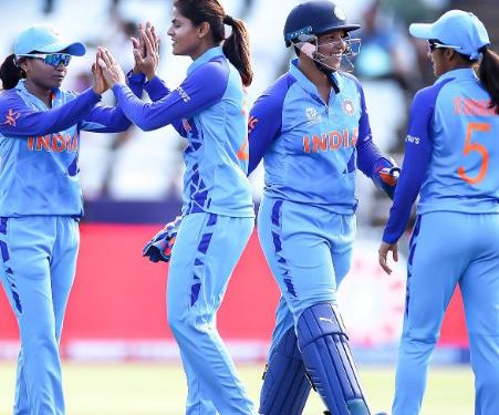 India vs Pakistan, Women's T20 World Cup 2023 (Courtesy: BCCIWomen/Twitter)