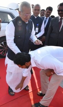 Jagan Mohan Reddy with Governor