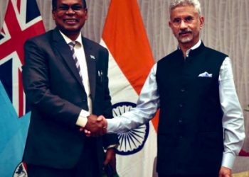 Jaishankar with Fiji PM