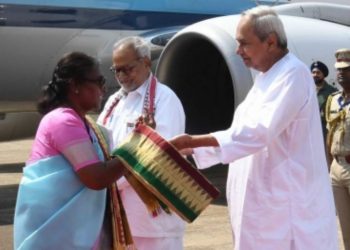 Prez Murmu in Bhubaneswar for 2-day Odisha visit