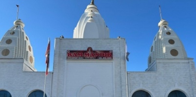 Ram temple in Canada